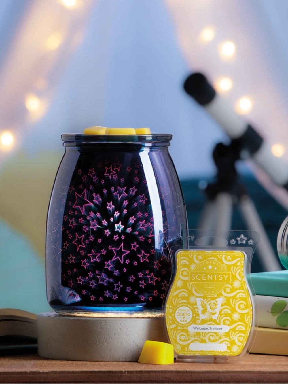 SCENTSY SUMMER NIGHTS WARMER